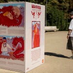 Presentación de la exposición 'Leyendas del Herpes Zóster' en El RetiroPresentación de la exposición 'Leyendas