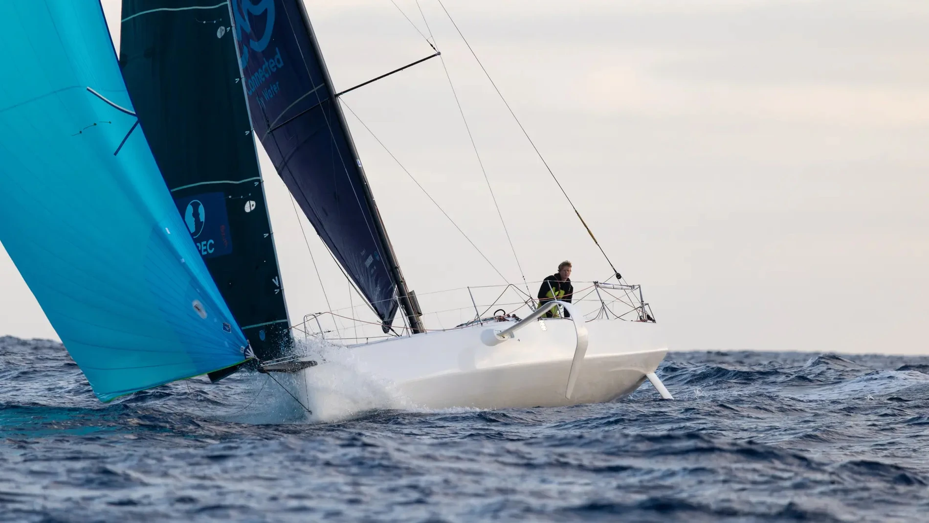 Regatista de La Solitaire du Figaro Paprec