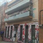 Una casa "okupada" en Barcelona