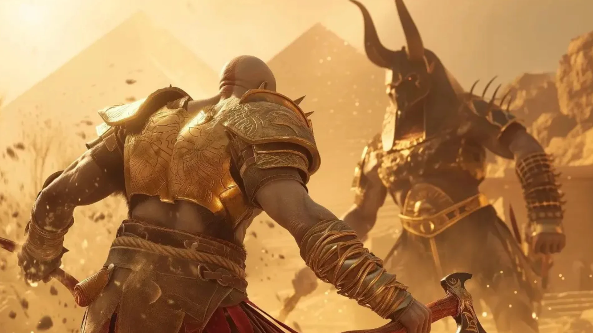 God of War daría el salto a Egipto en PS6 con la filtración del arma que usaría Kratos