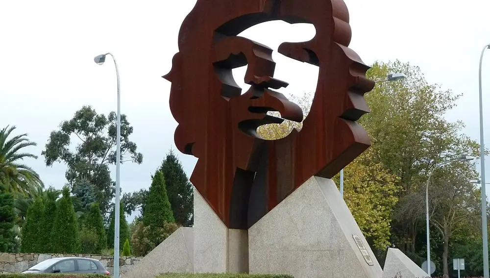 Estatua del Che.