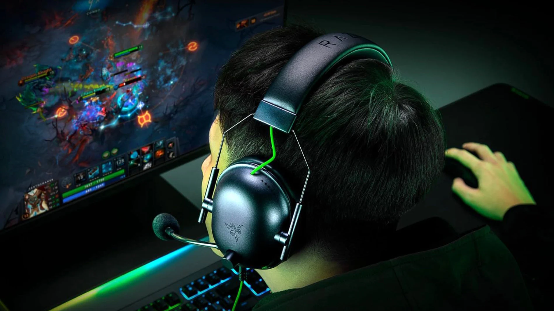 Los auriculares Razer BlackShark V2 X ofrecen sonido envolvente 7.1 (solo en PC)