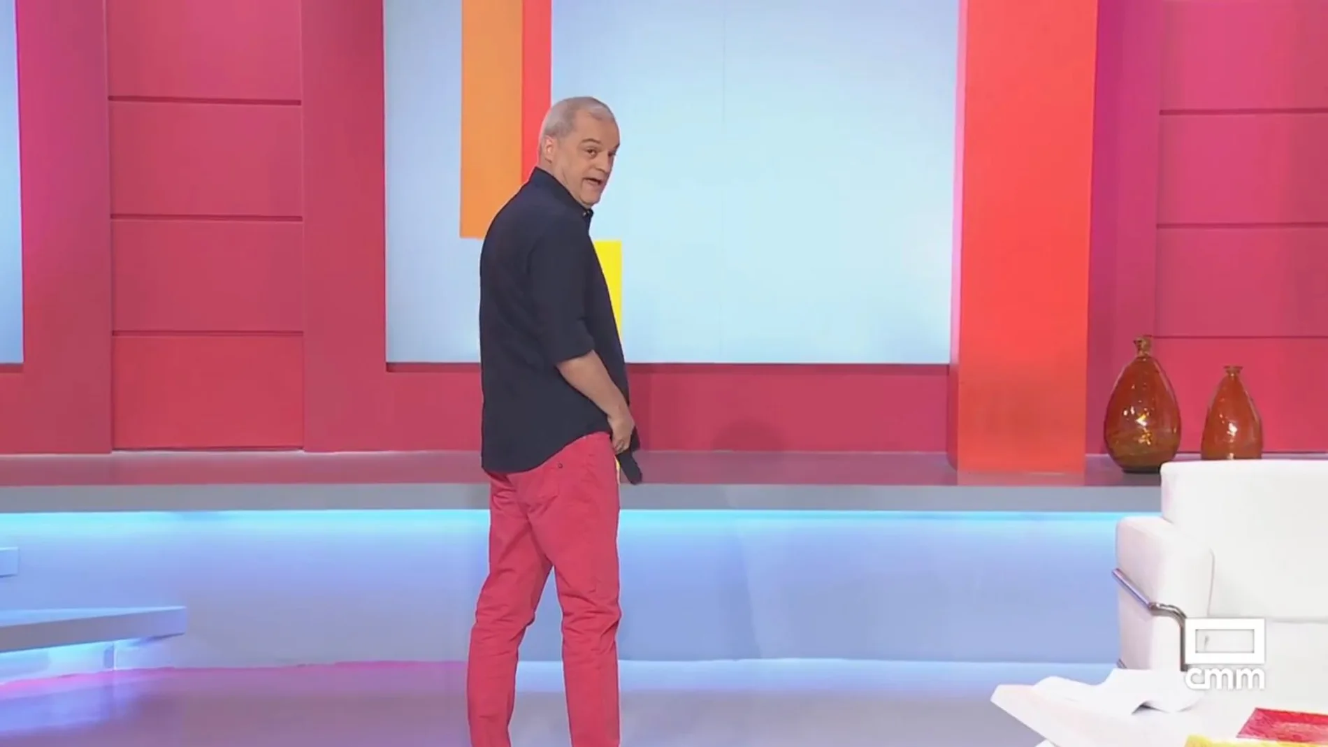 Ramón García durante la emisión del programa de 'En Compañía' de este jueves