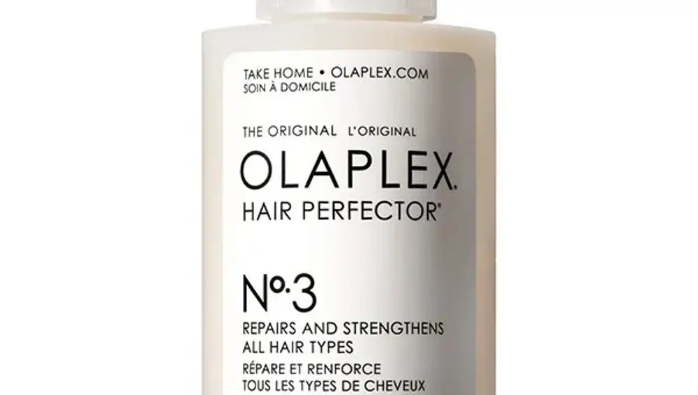 Nº3 Hair Perfector de Olaplex, tratamiento reparador previo al champú.
