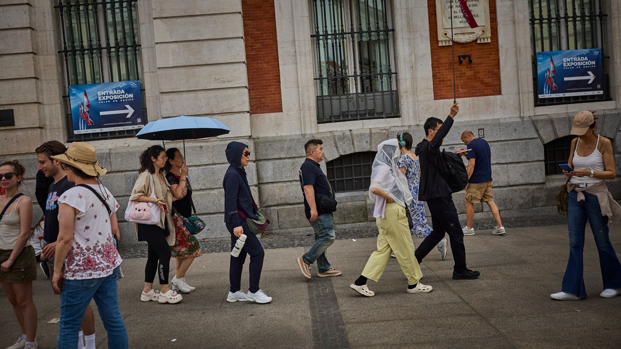 El tiempo en Madrid: cielos nubosos y posibles chubascos