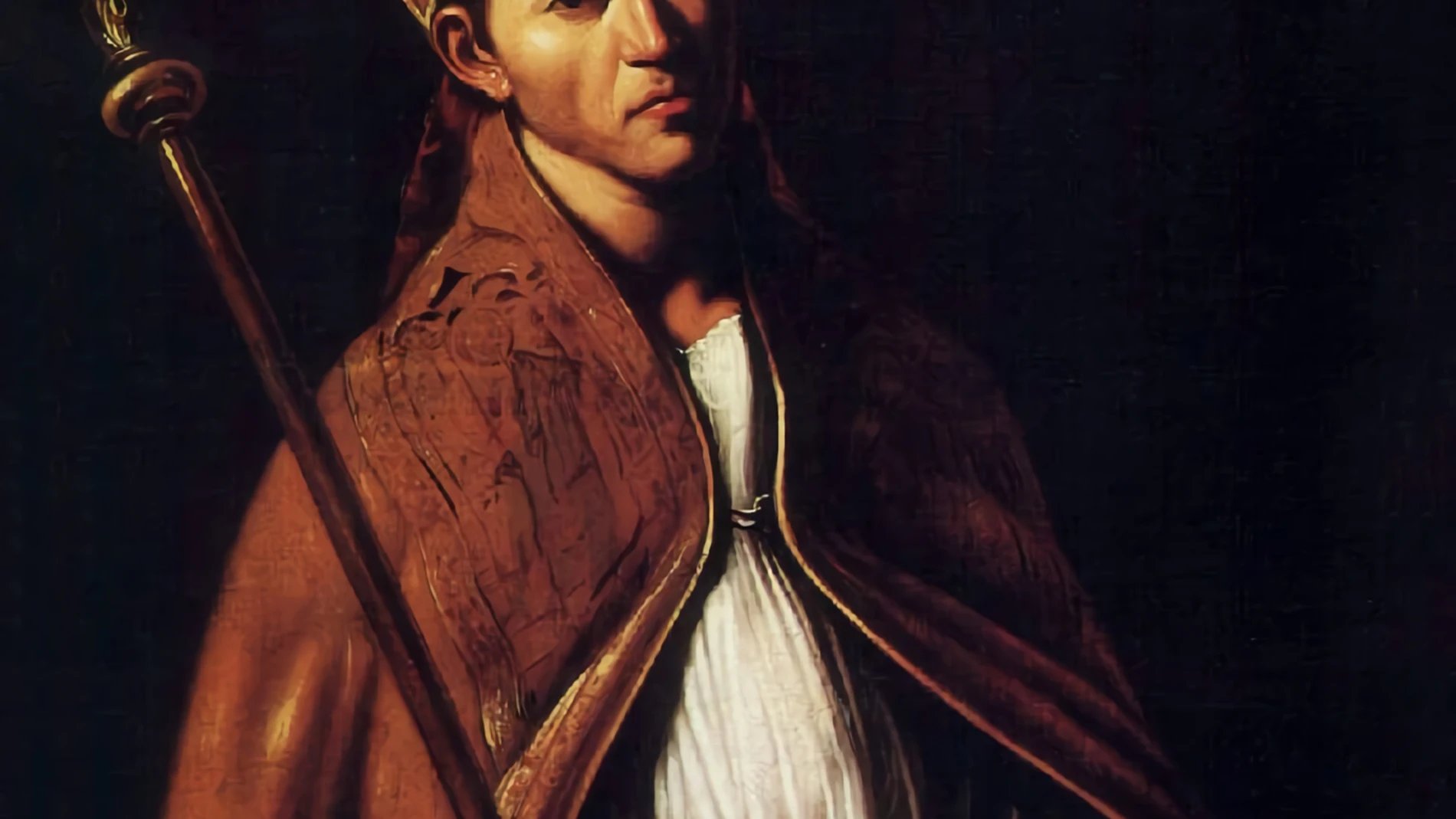 San Jenaro de Nápoles, representado en la obra San Gennaro, por Caravaggio