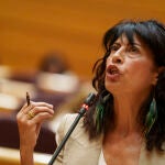 La ministra Ana Redondo en el Pleno del Senado. David Jar