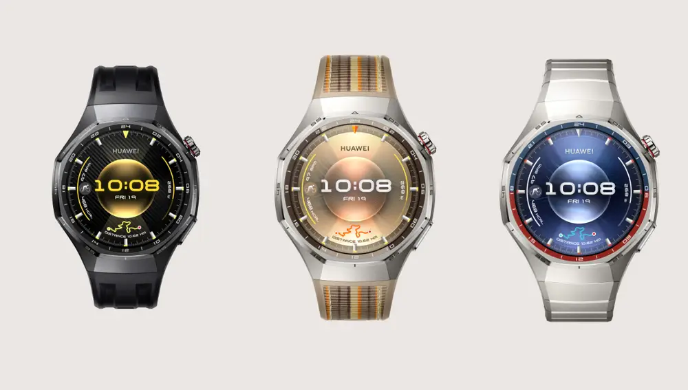 El nuevo HUAWEI WATCH GT6 Pro está disponible en tres acabados distintos