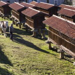 El conjunto de hórreos más grande de Galicia se encuentra en este pequeño lugar de Ourense