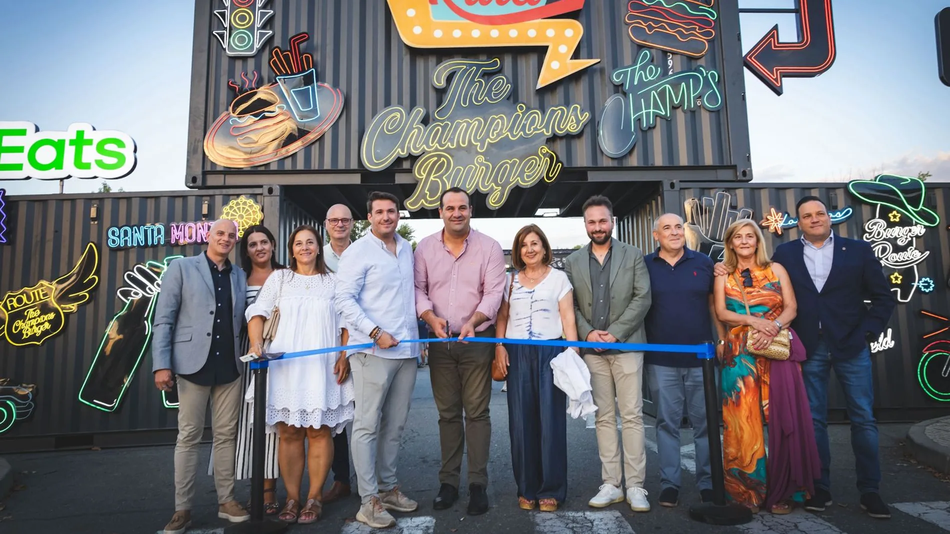 Inauguración de The Champions Burger en Santa Marta de Tormes