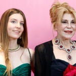 Carmen Thyssen Jr., junto a su madre, Carmen Cervera