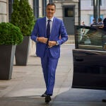 El presidente del Gobierno, Pedro Sánchez, preside la reunion del grupo PSOE en el Congreso de los Diputados.