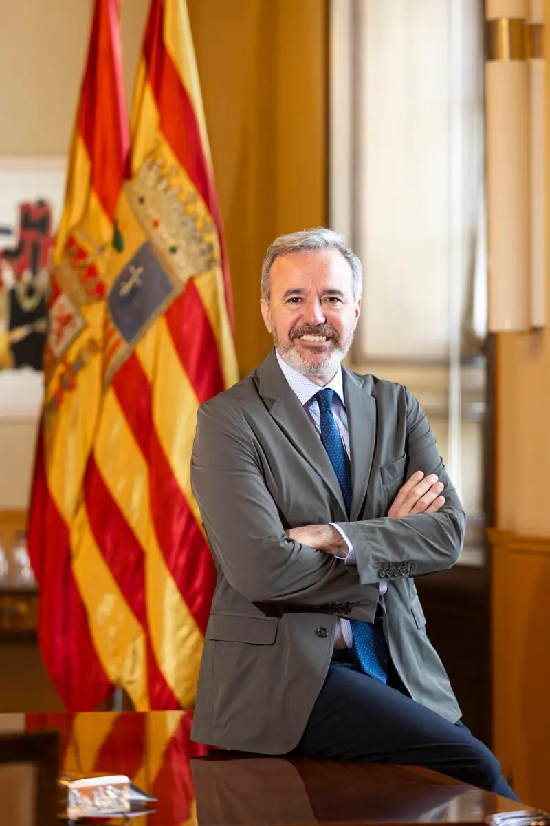 Jorge Azcón, presidente de Aragón.