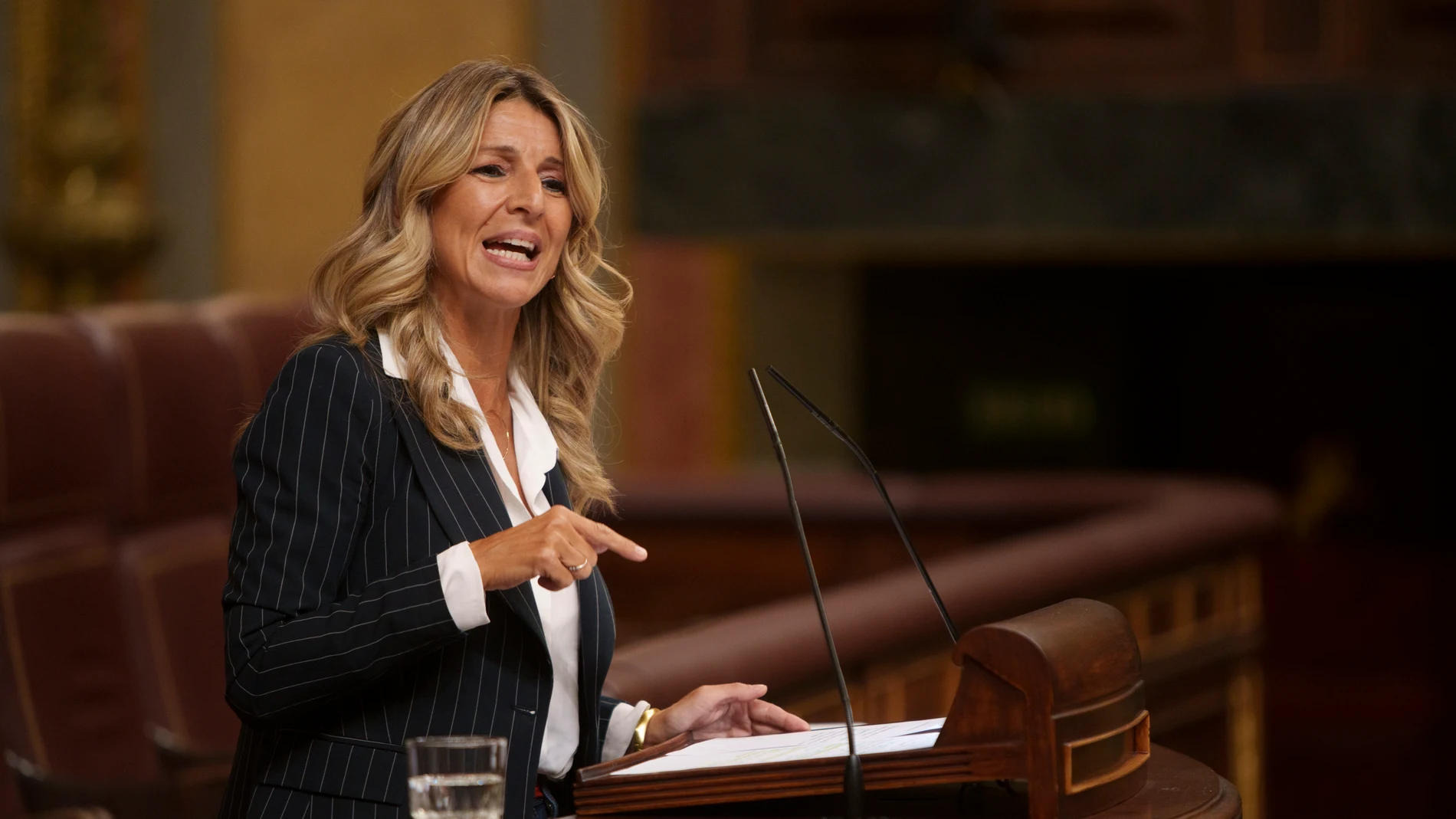 Yolanda Díaz en el Congreso de los Diputados