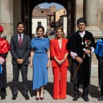 Ayuso participa en el acto de apertura del curso académico 2025/26 de las universidades madrileñas en Alcalá de Henares 