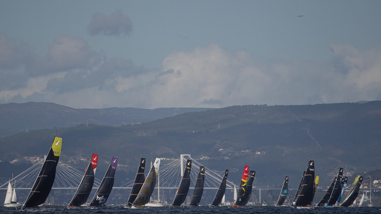 Vigo despidió a lo grande a La Solitaire du Figaro Paprec