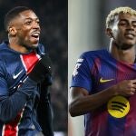 Fútbol.- El francés Ousmane Dembélé se perfila favorito para el Balón de Oro por delante de Lamine Yamal