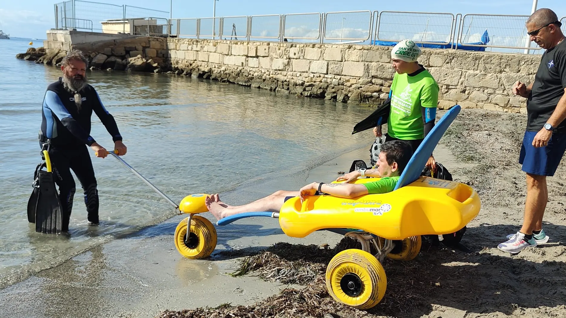 La VII edición de "La Mar Solidaria" tuvo lugar el sábado en Alicante, con 2.000 asistentes y más actividades inclusivas que nunca