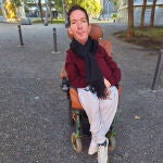 Cristian Lago, afectado de Atrofia Muscular Espinal ( AME).