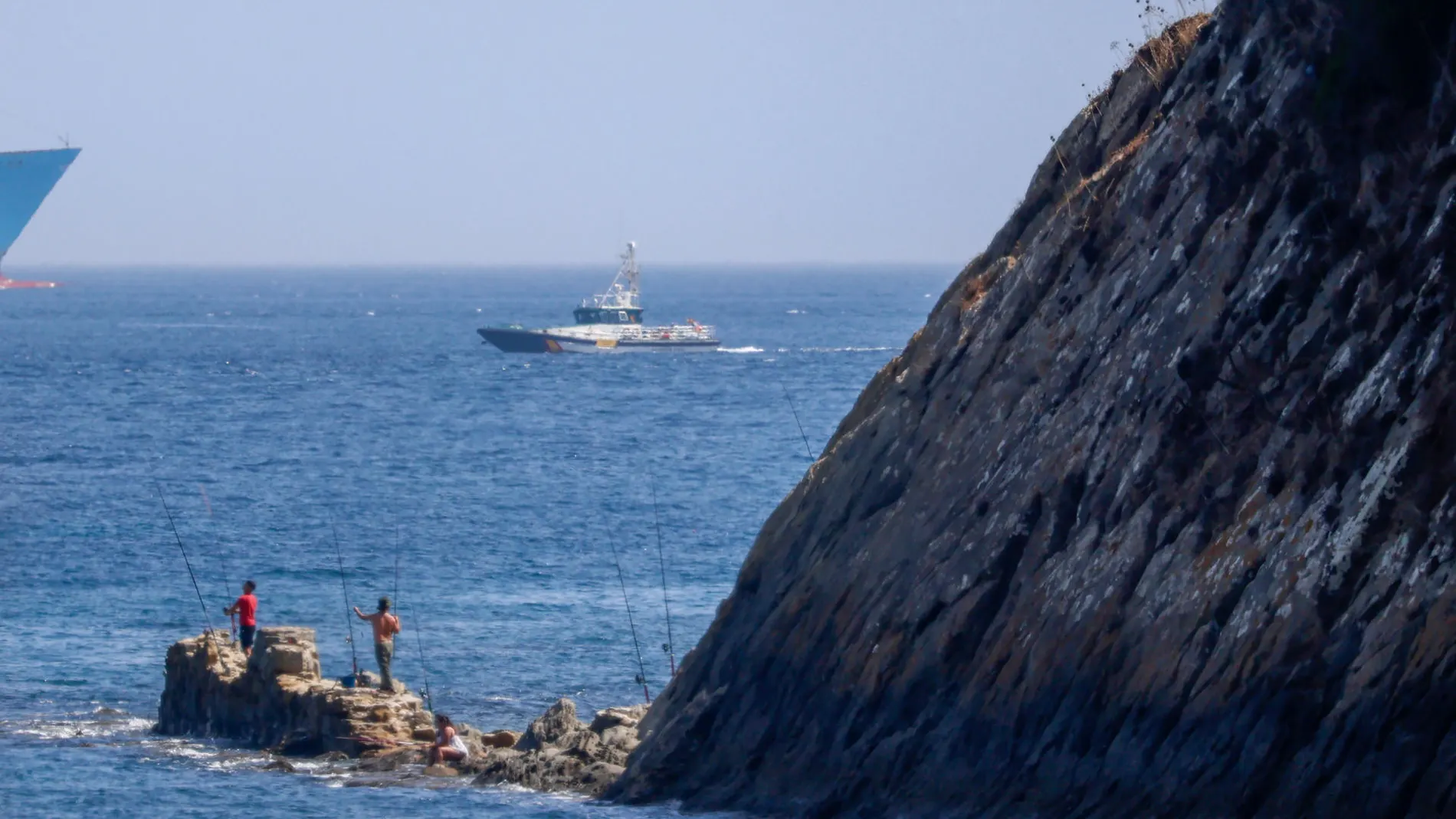 Vista de Cala Arena, en Algeciras