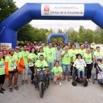 Arroyo de la Encomienda (Valladolid) acoge la IV Carrera Inclusiva Aspaym Castilla y León por la Lesión Medular, que cuenta con el atleta olímpico palentino Óscar Husillos como embajador.