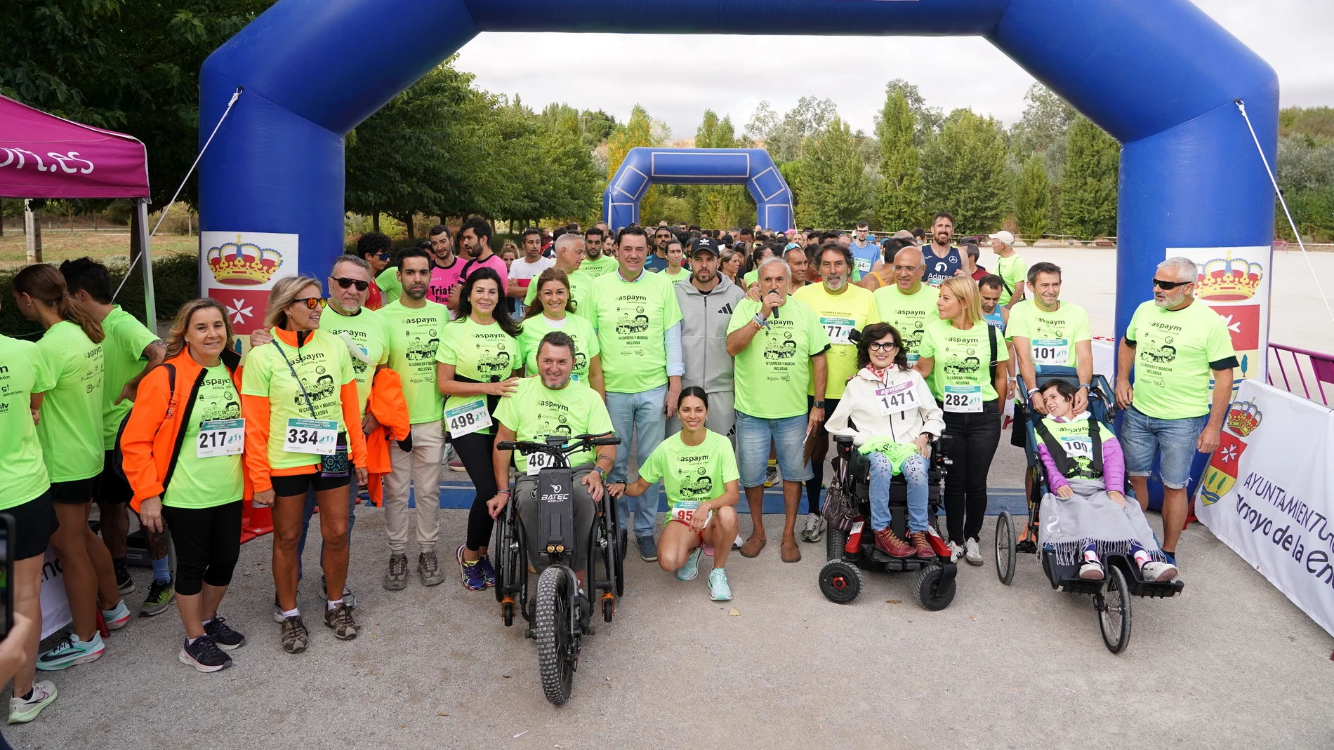 Arroyo de la Encomienda (Valladolid) acoge la IV Carrera Inclusiva Aspaym Castilla y León por la Lesión Medular, que cuenta con el atleta olímpico palentino Óscar Husillos como embajador.