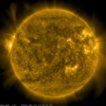 Imagen del Sol captado por la NASA el 9 de septiembre de 2025 