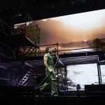 Sebastián Yatra durante el concierto en Roig Arena 
