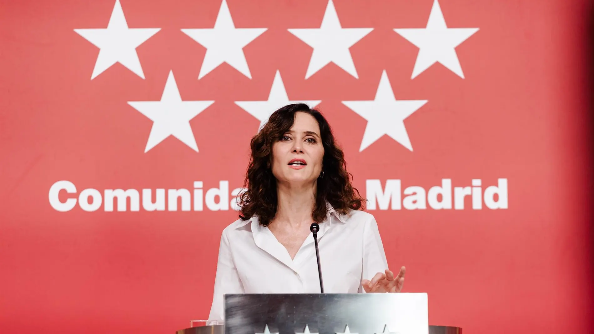 MADRID.-Ayuso peleará por unos JJOO en Madrid, aunque dice que las manifestaciones de La Vuelta "han ayudado bastante poco"