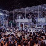 Ambiente festivo en la terraza Summerland, en Toledo