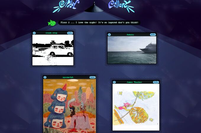 Imagen de la web oficial de la Giphy Gallery