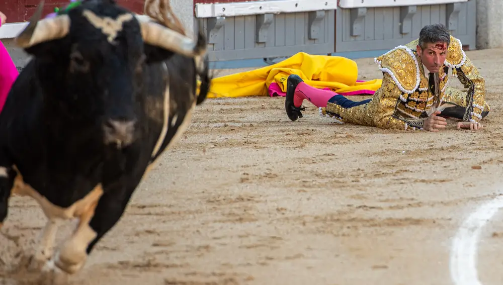 Serafín Marín, herido