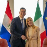 Presidente de Paraguay se reúne con Meloni antes de su visita de Estado a Italia 