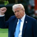 White House US President Donald Trump heads to New York White House US President Donald Trump heads to New York