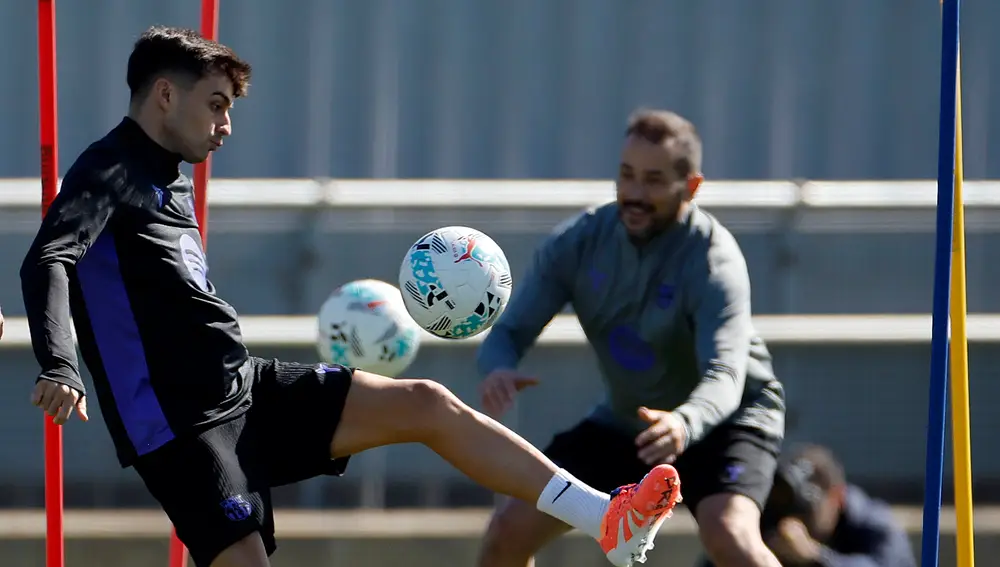 Entrenameinto del FC Barcelona