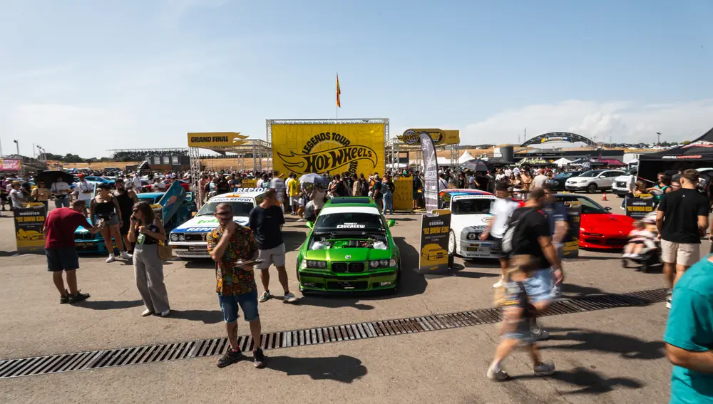 Ambiente en el Circuito de Jarama durante la final ibérica del Hot Wheels Legends Tour 2025