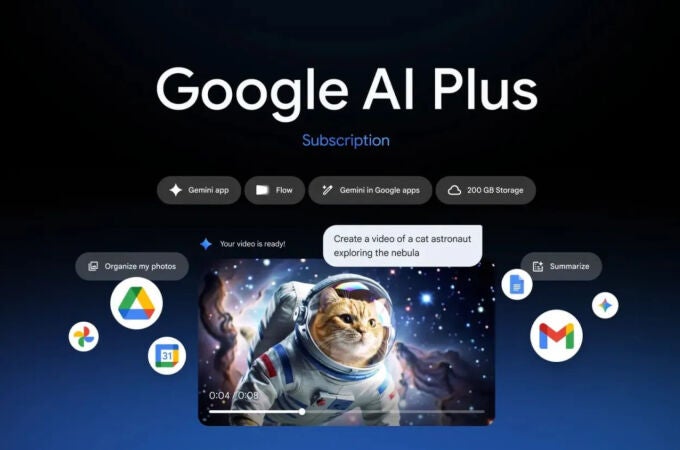'Google AI Plus' es la suscripción barata con IA de la gran G