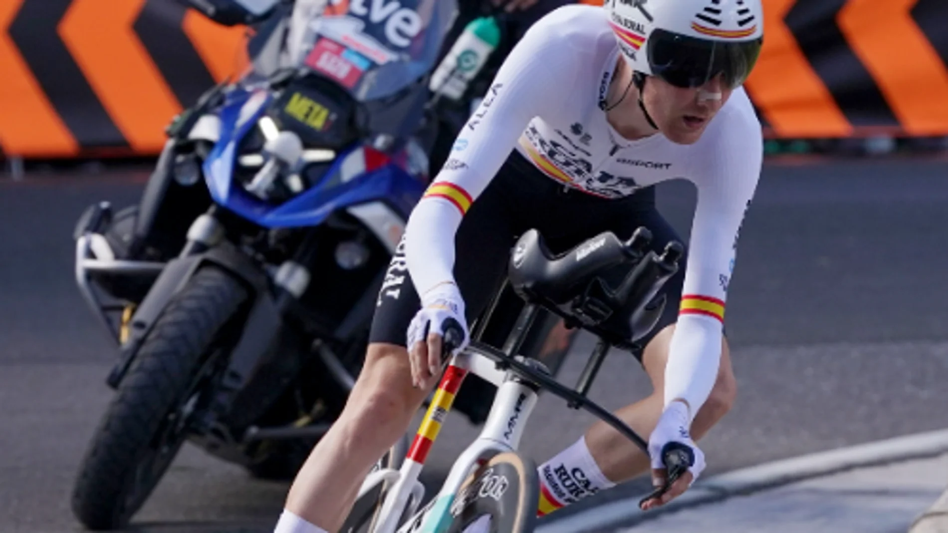 Balderstone, con el maillot de campeón de España contrarreloj