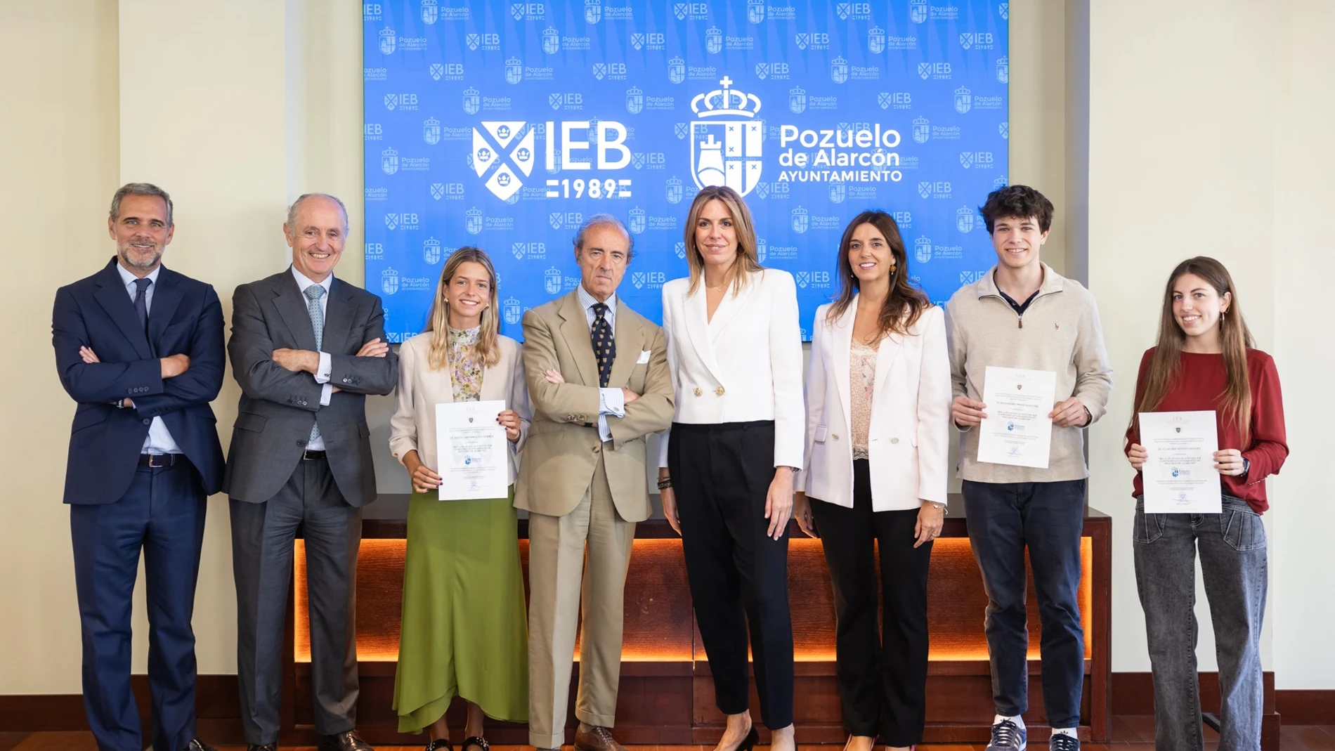 La alcaldesa visita el Instituto de Estudios Bursátiles con el que el Ayuntamiento mantiene un convenio de colaboración para un programa de becas de estudioREMITIDA / HANDOUT por AYUNTAMIENTO DE POZUELOFotografía remitida a medios de comunicación exclusivamente para ilustrar la noticia a la que hace referencia la imagen, y citando la procedencia de la imagen en la firma23/09/2025
