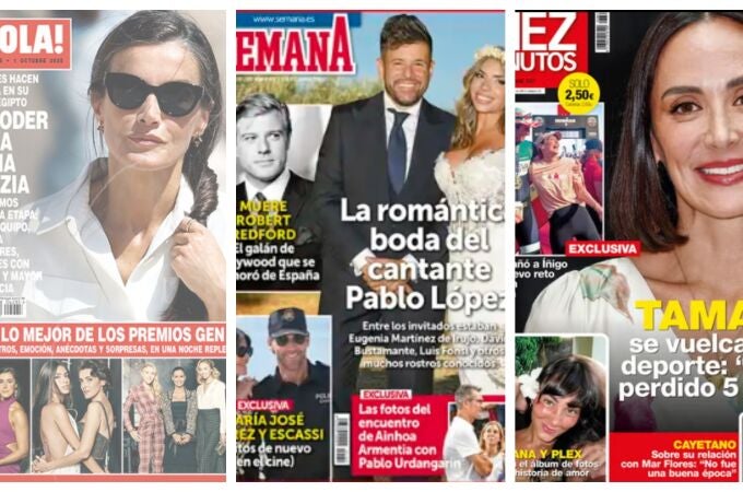 Portadas revistas del corazón 24 de septiembre de 2025