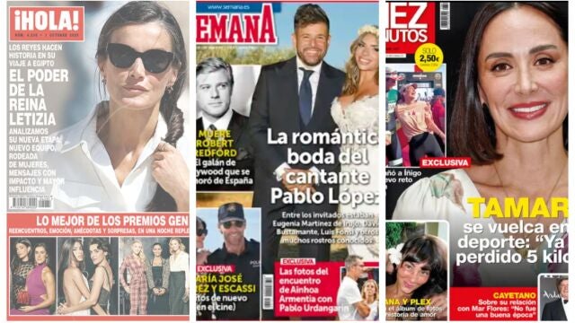 Portadas revistas del corazón 24 de septiembre de 2025