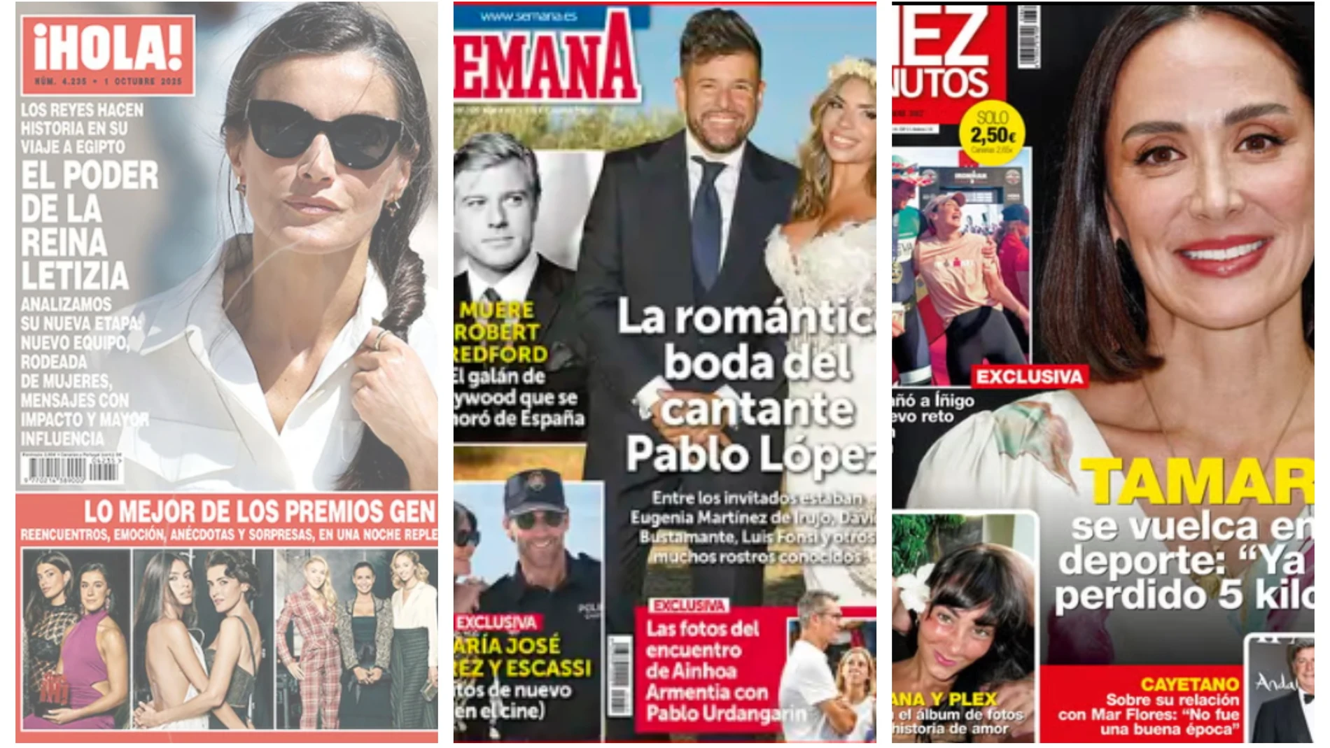 Portadas revistas del corazón 24 de septiembre de 2025