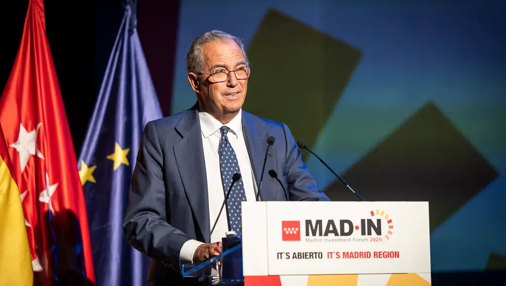 Enrique Ossorio, presidente de la Asamblea de Madrid