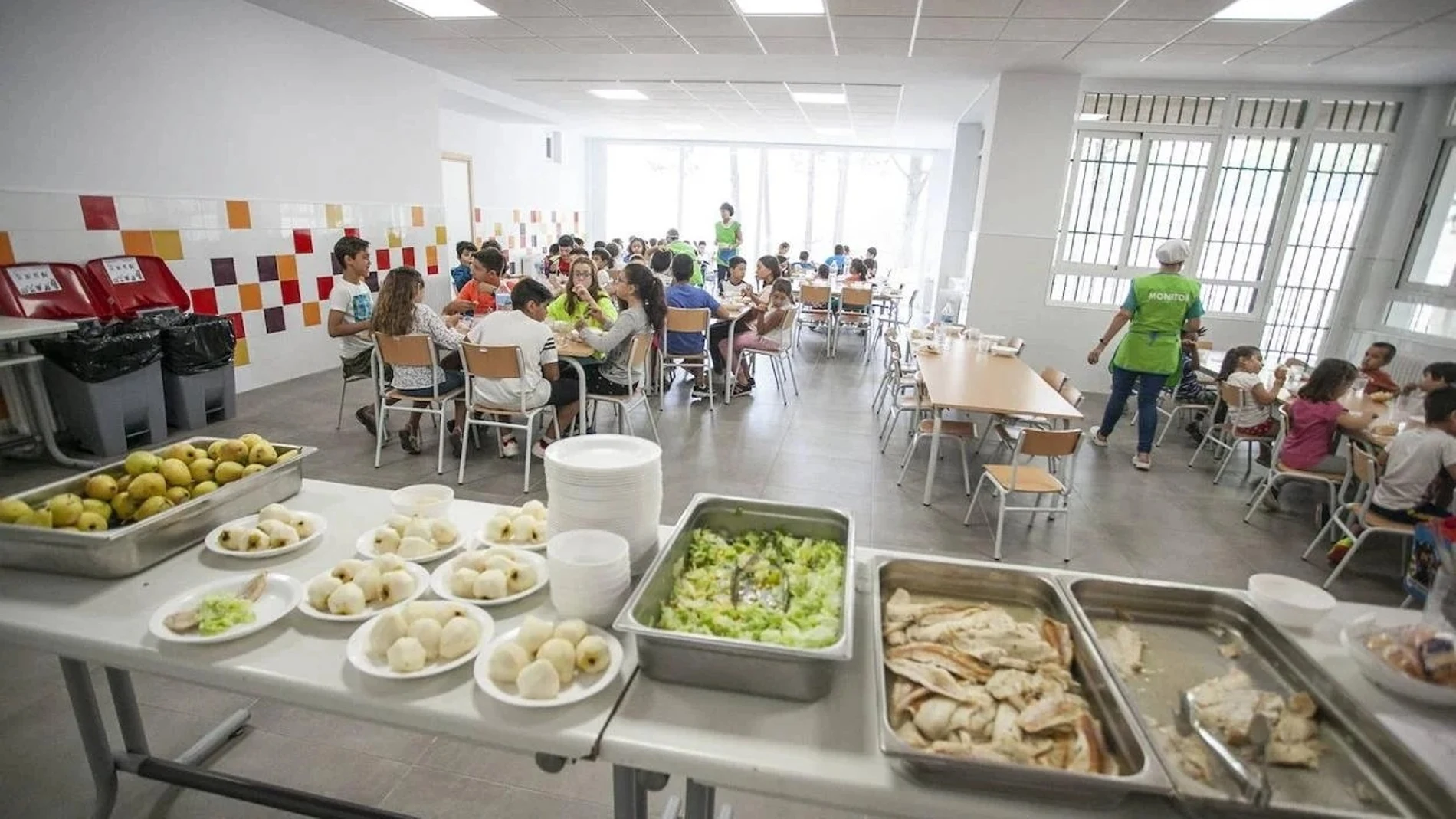 Comedor escolar REMITIDA / HANDOUT por JUNTA DE EXTREMADURA Fotografía remitida a medios de comunicación exclusivamente para ilustrar la noticia a la que hace referencia la imagen, y citando la procedencia de la imagen en la firma 24/09/2025