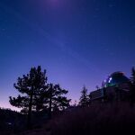 Telescopio de Table Mountain, allí se recibió la señal óptica