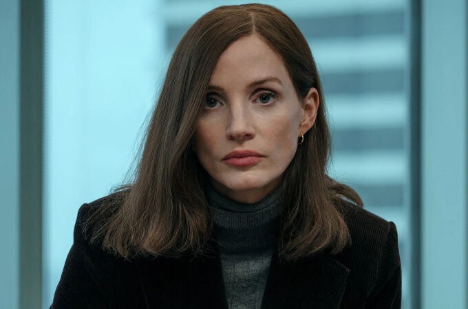 Jessica Chastain en 'The Savant', la serie de Apple TV+