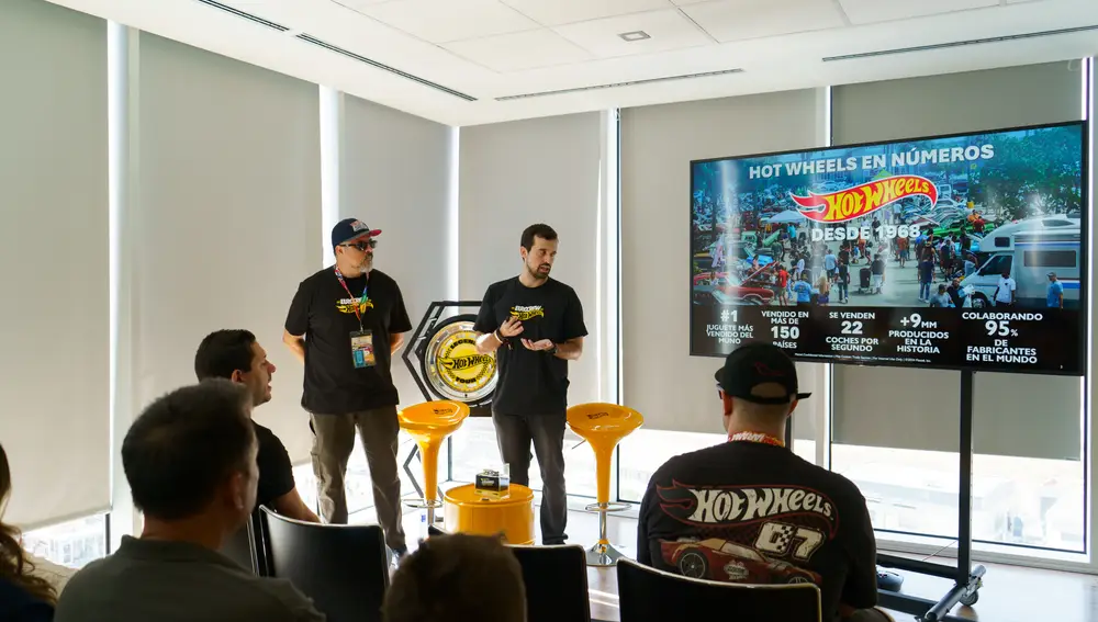 Iker Zubiaur, Brand Manager de Hot Wheels en el Circuito de Jarama