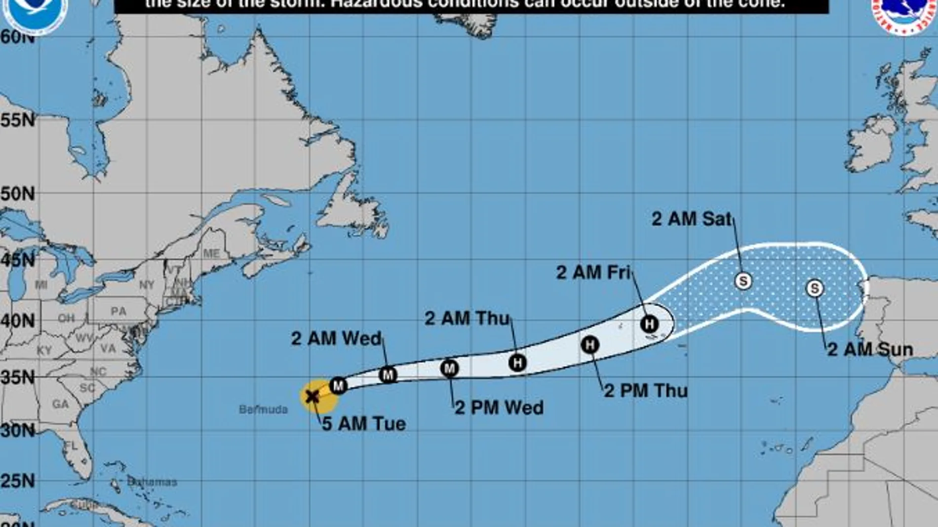 Huracán Gabrielle