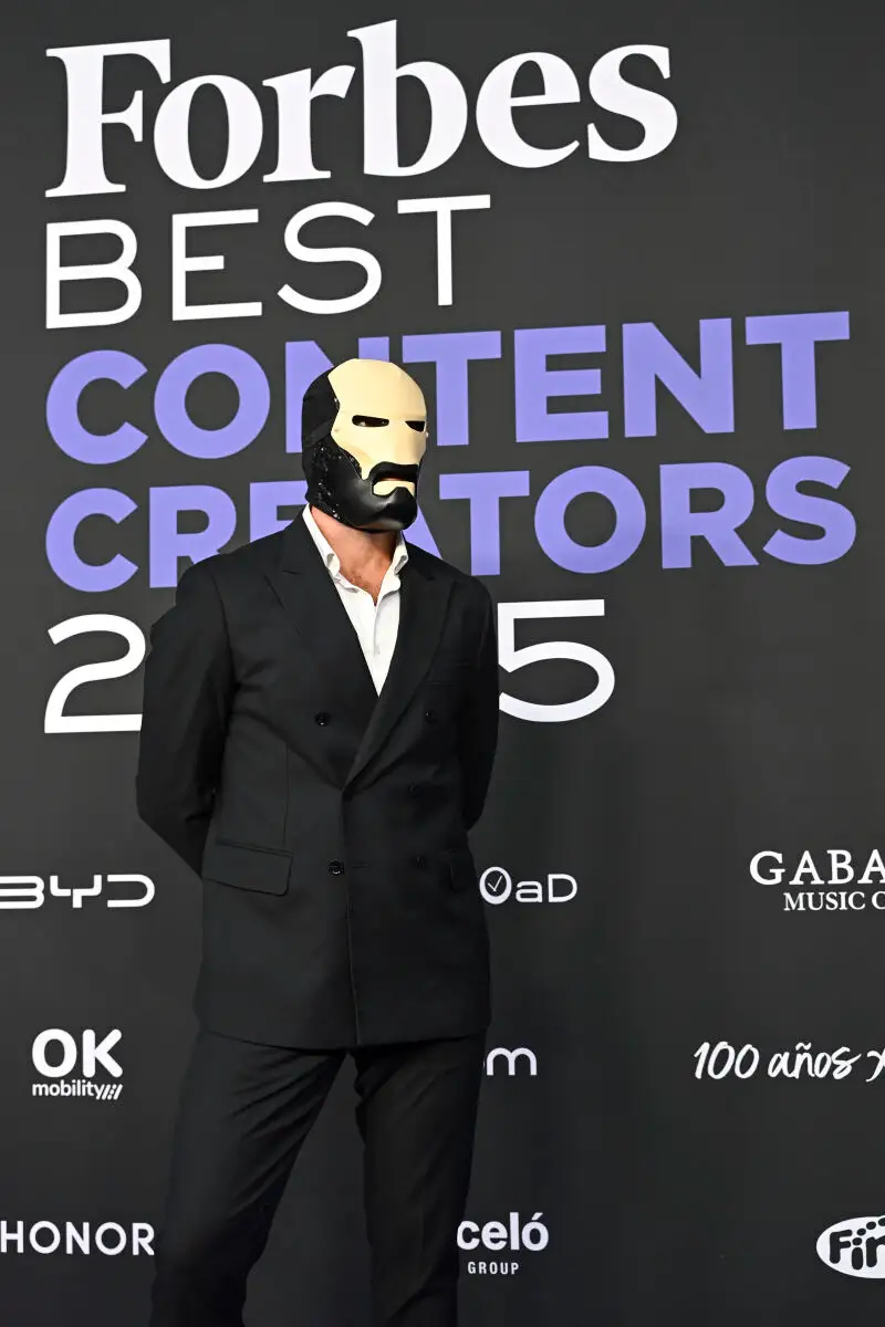Photocall de los premios Forbes Best Content Creators 2025.