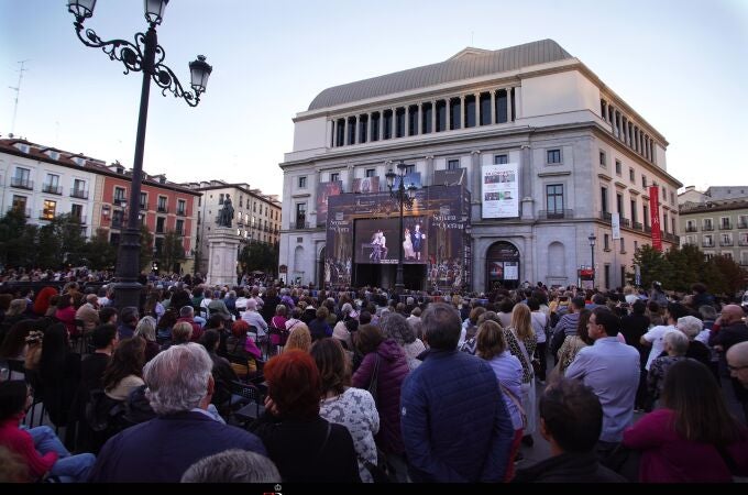 En la plaza de Isabel II se colocarán cerca de 1.000 sillas para celebrar la Semana de la Ópera